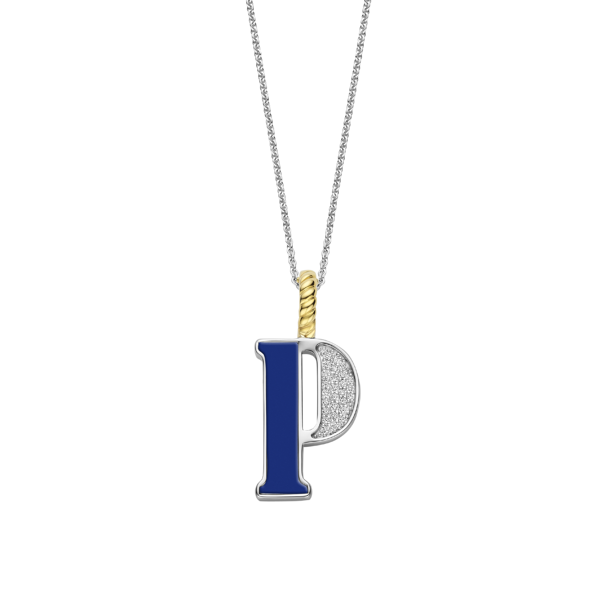 Ti Sento Milano Pendentif lettre P Lettres et chiffres 6840LB_P