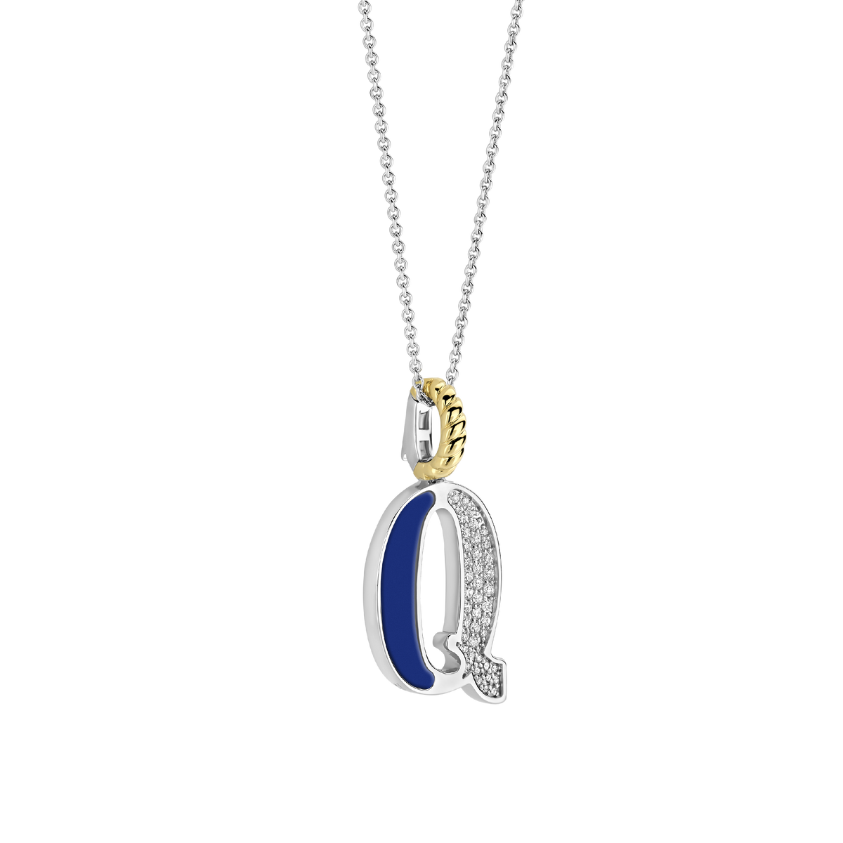 Ti Sento Milano Pendentif lettre Q Lettres et chiffres 6840LB_Q