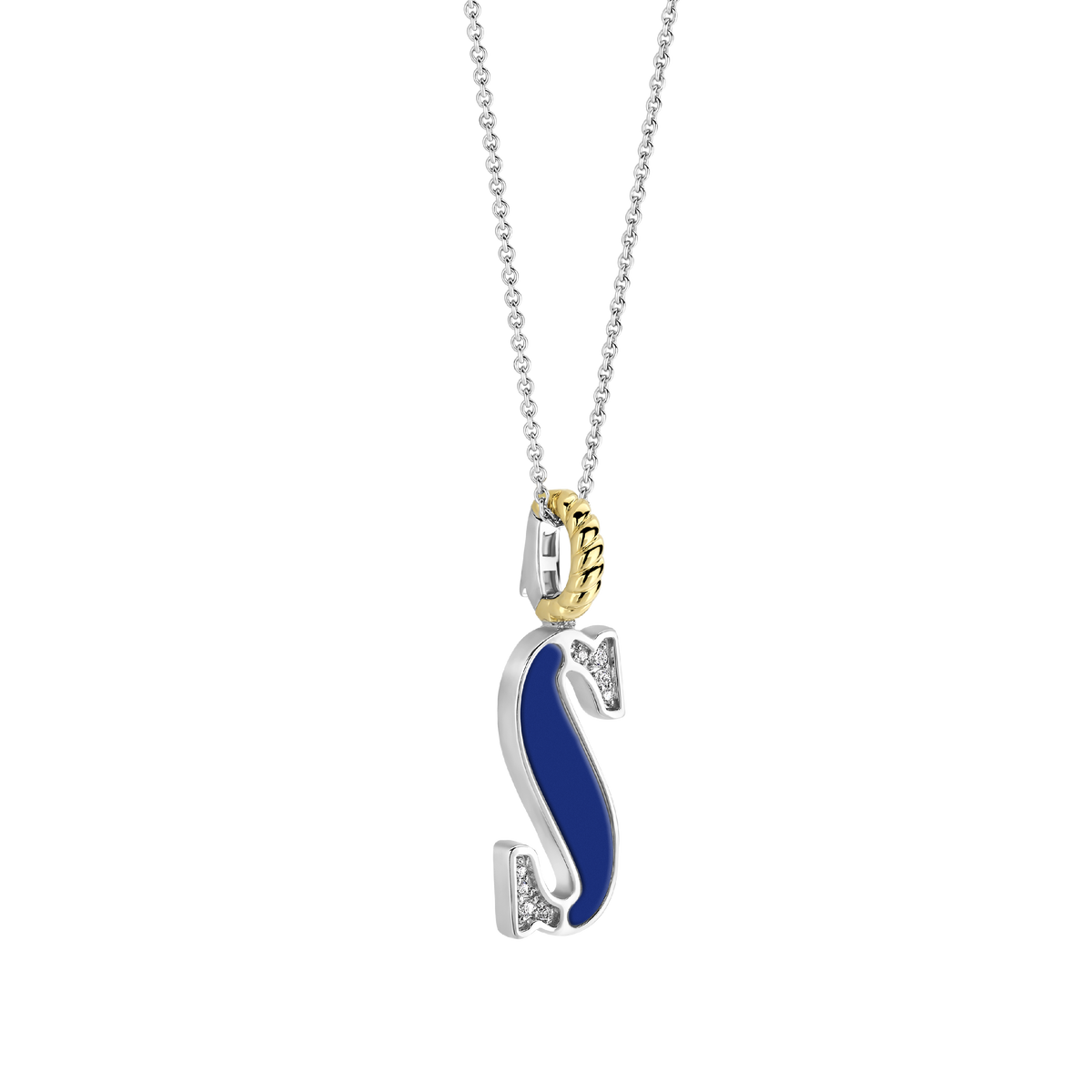 Ti Sento Milano Pendentif lettre S Lettres et chiffres 6840LB_S