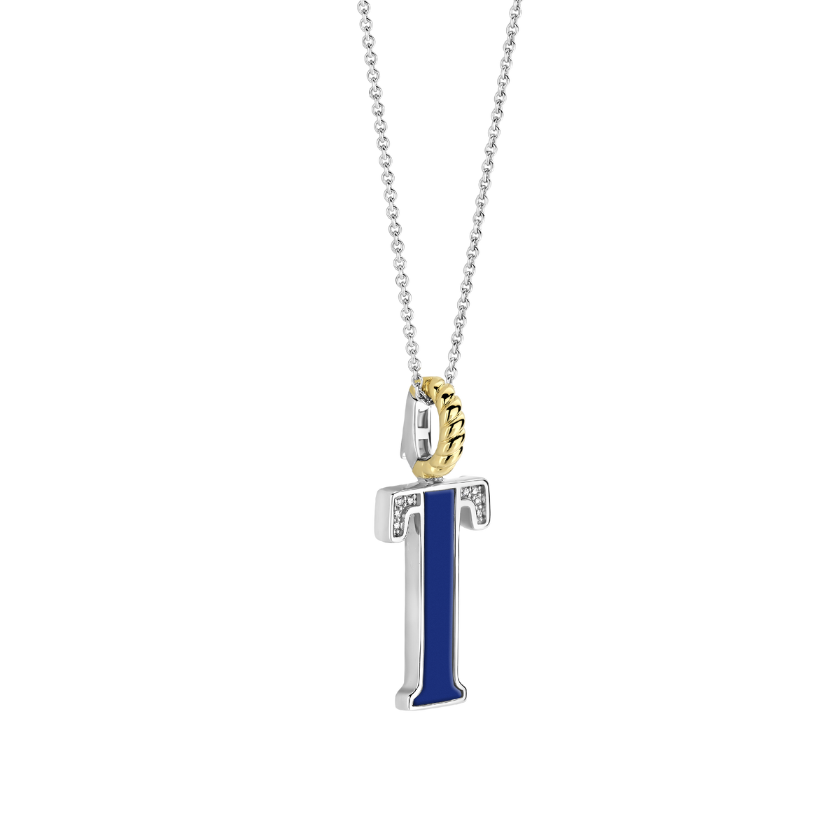 Ti Sento Milano Pendentif lettre T Lettres et chiffres 6840LB_T
