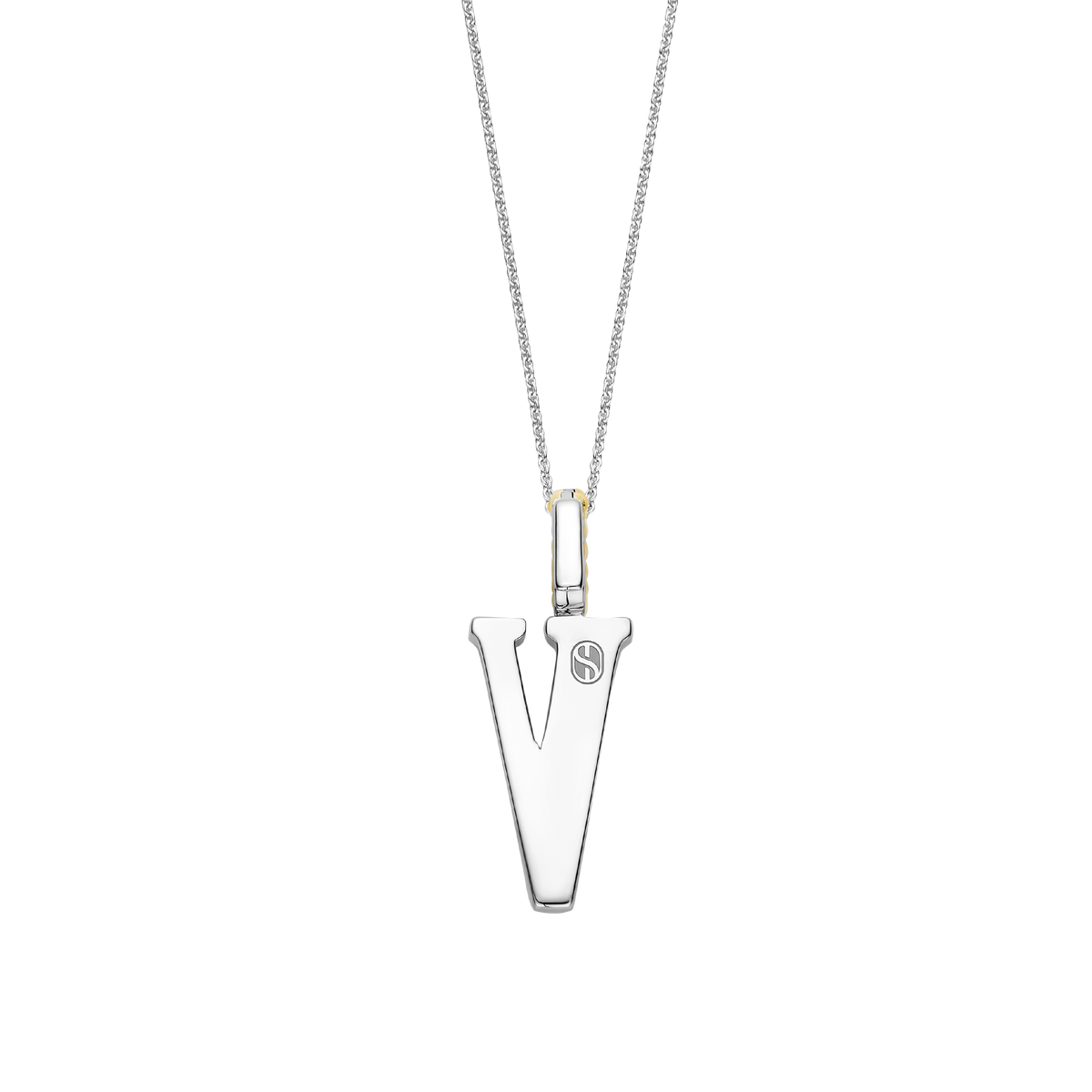 Ti Sento Milano Pendentif lettre V Lettres et chiffres 6840LB_V
