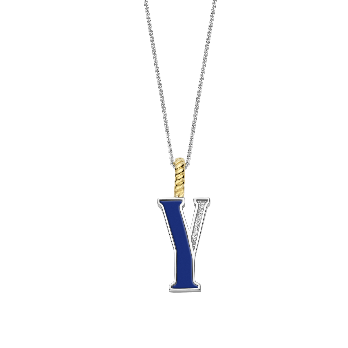 Ti Sento Milano Pendentif lettre Y Lettres et chiffres 6840LB_Y