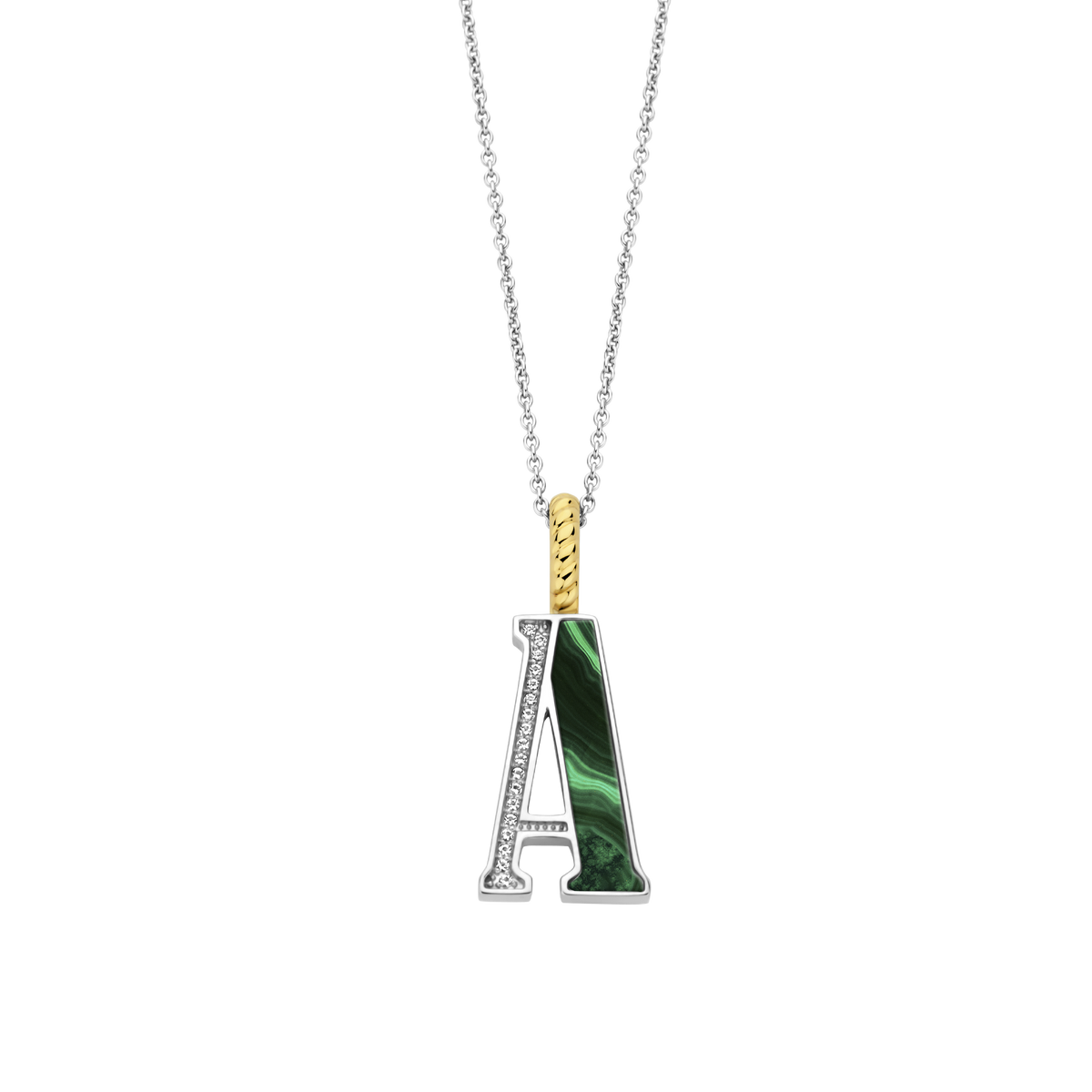 Ti Sento Milano Pendentif lettre A Lettres et chiffres 6840MA_A