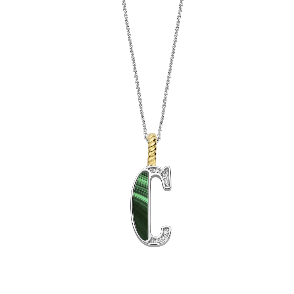 Ti Sento Milano Pendentif lettre C Lettres et chiffres 6840MA_C