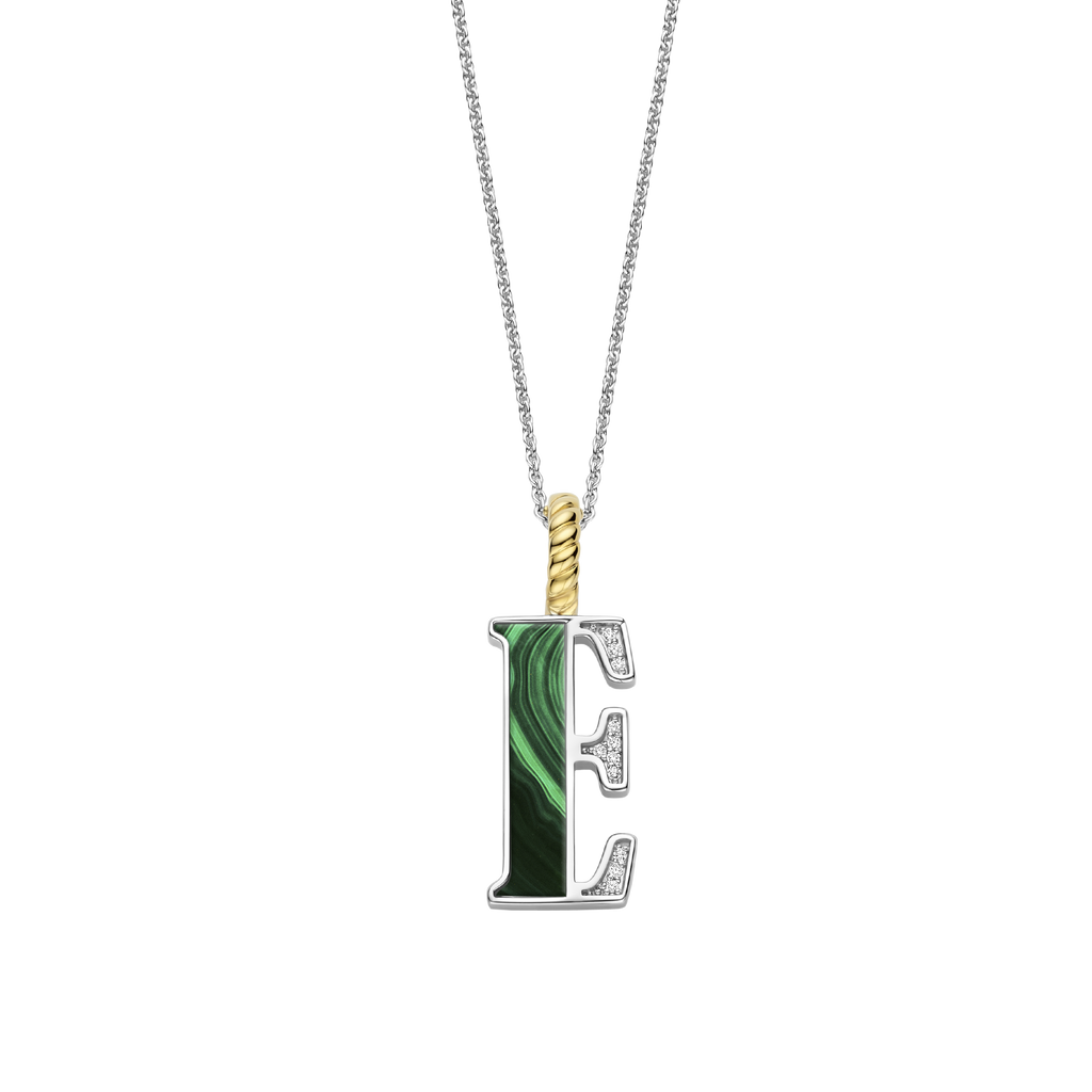 Ti Sento Milano Pendentif lettre E Lettres et chiffres 6840MA_E