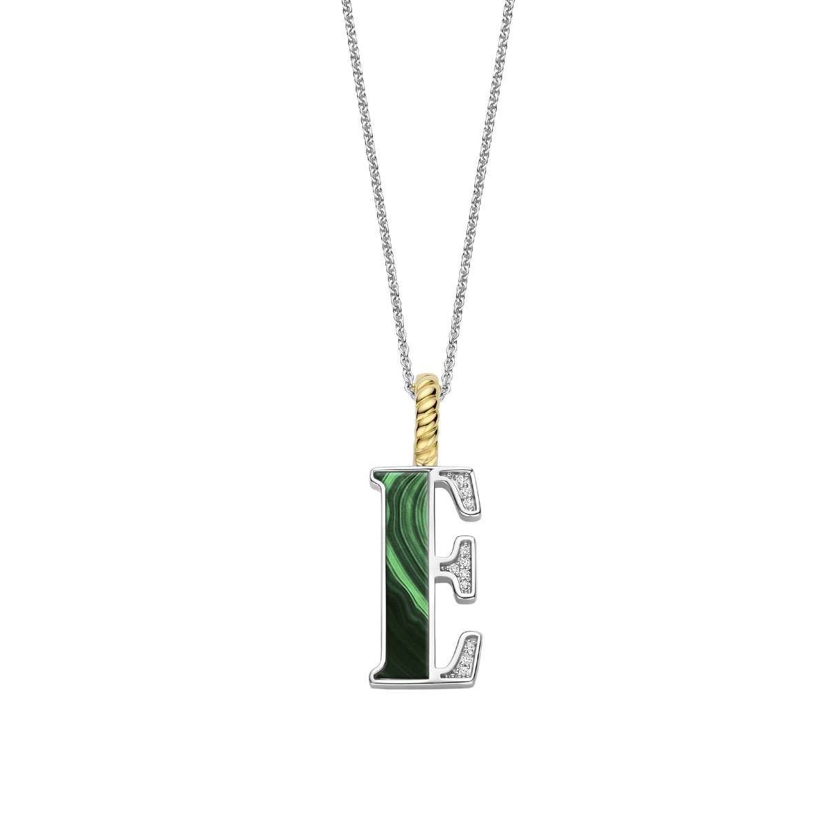 Ti Sento Milano Pendentif lettre E Lettres et chiffres 6840MA_E