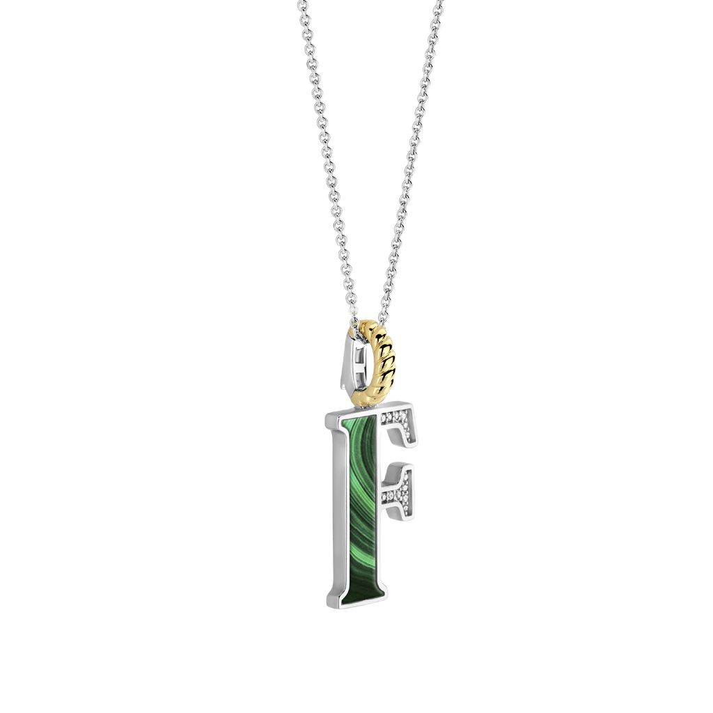 Ti Sento Milano Pendentif lettre F Lettres et chiffres 6840MA_F