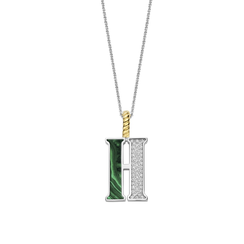 Ti Sento Milano Pendentif lettre H Lettres et chiffres 6840MA_H