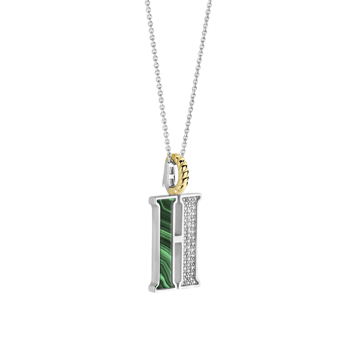 Ti Sento Milano Pendentif lettre H Lettres et chiffres 6840MA_H