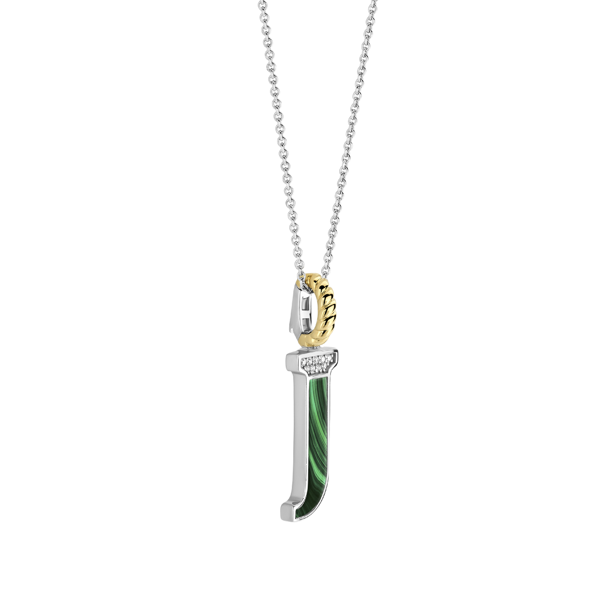 Ti Sento Milano Pendentif lettre J Lettres et chiffres 6840MA_J