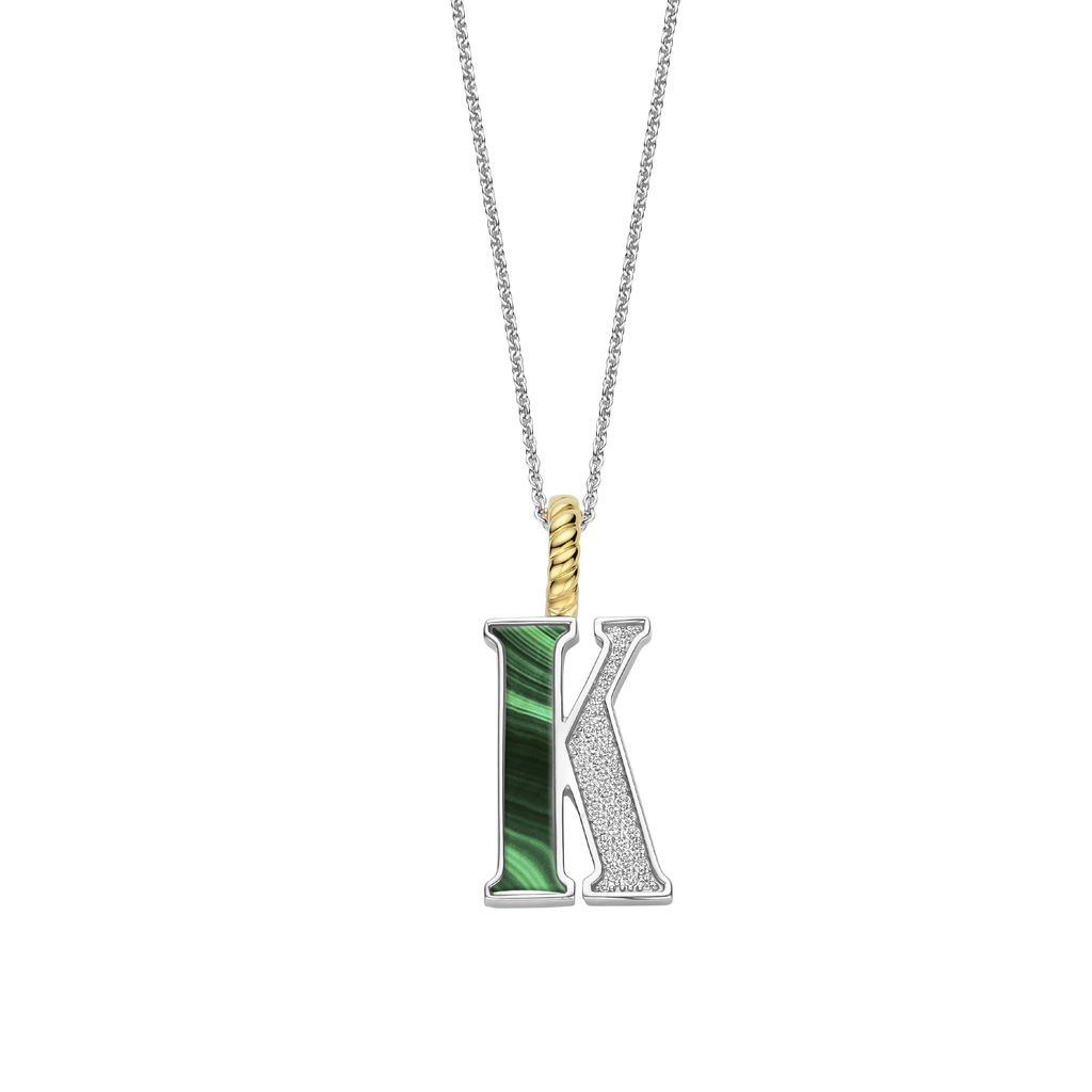 Ti Sento Milano Pendentif lettre K Lettres et chiffres 6840MA_K
