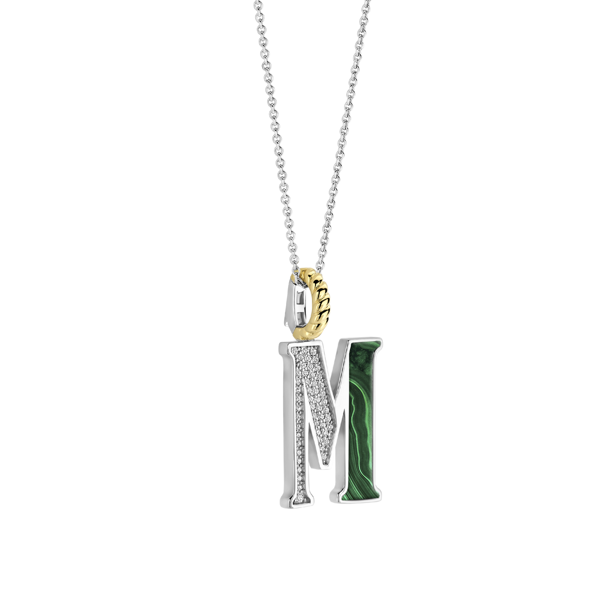 Ti Sento Milano Pendentif lettre M Lettres et chiffres 6840MA_M