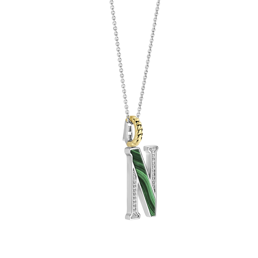 Ti Sento Milano Pendentif lettre N Lettres et chiffres 6840MA_N