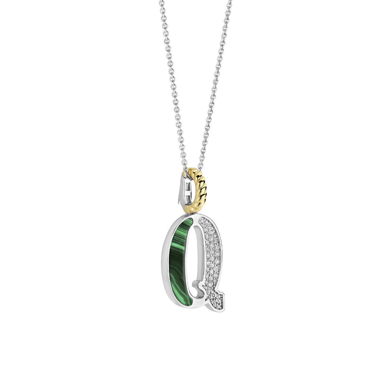 Ti Sento Milano Pendentif lettre Q Lettres et chiffres 6840MA_Q