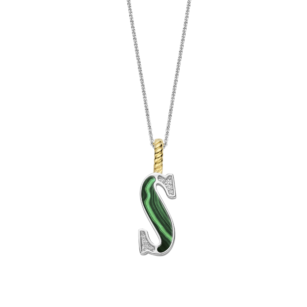 Ti Sento Milano Pendentif lettre S Lettres et chiffres 6840MA_S