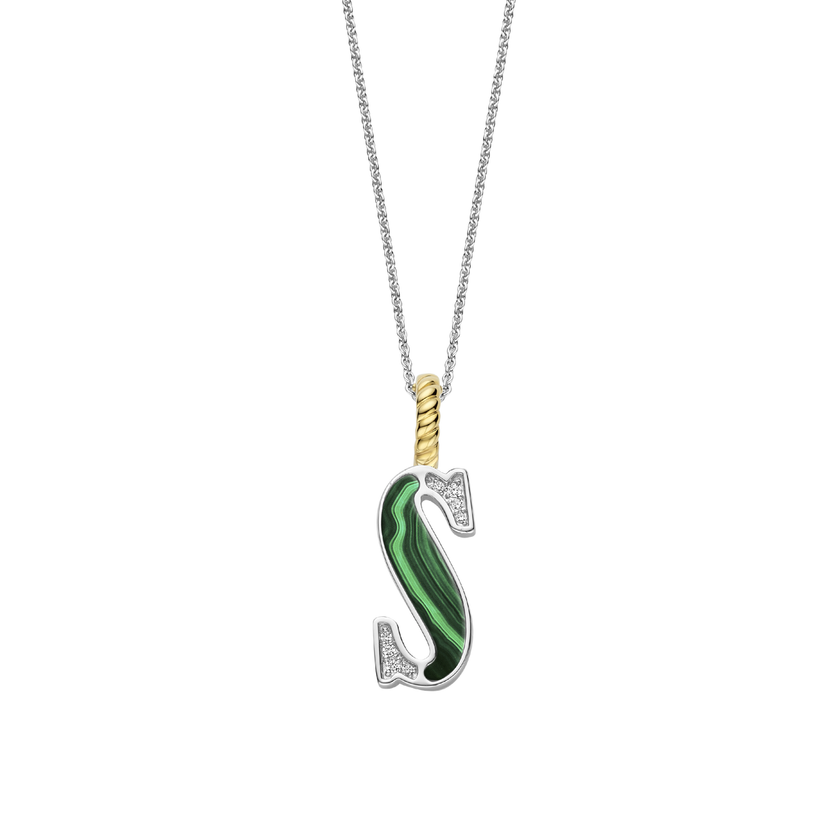 Ti Sento Milano Pendentif lettre S Lettres et chiffres 6840MA_S