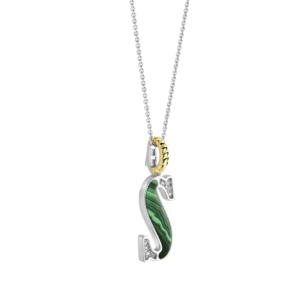 Ti Sento Milano Pendentif lettre S Lettres et chiffres 6840MA_S