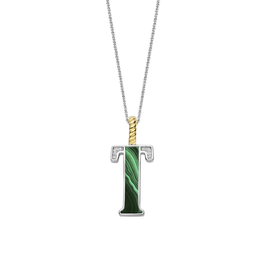 Ti Sento Milano Pendentif lettre T Lettres et chiffres 6840MA_T