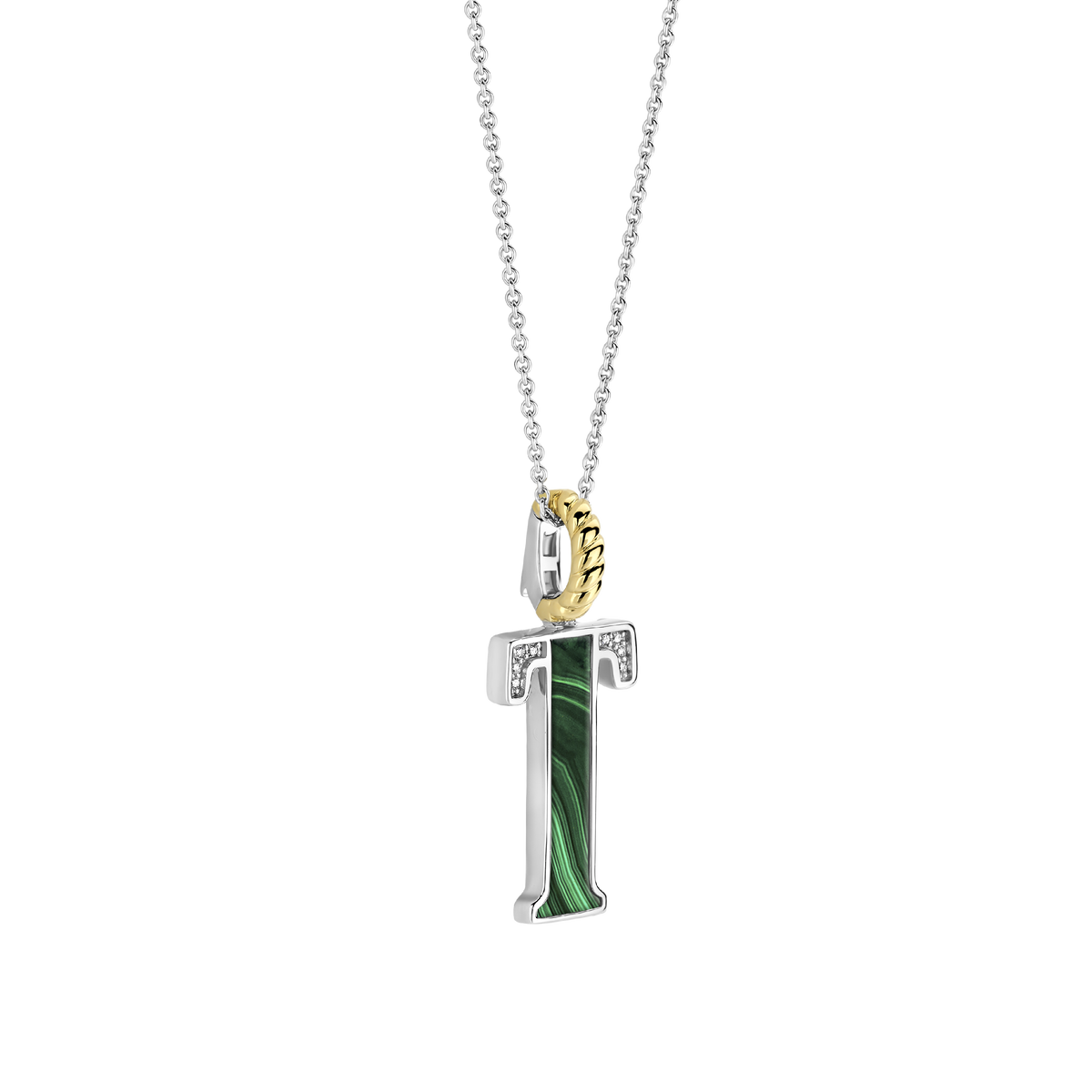 Ti Sento Milano Pendentif lettre T Lettres et chiffres 6840MA_T