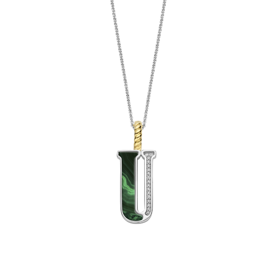 Ti Sento Milano Pendentif lettre U Lettres et chiffres 6840MA_U