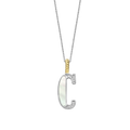Ti Sento Milano Pendentif lettre C Lettres et chiffres 6840MW_C