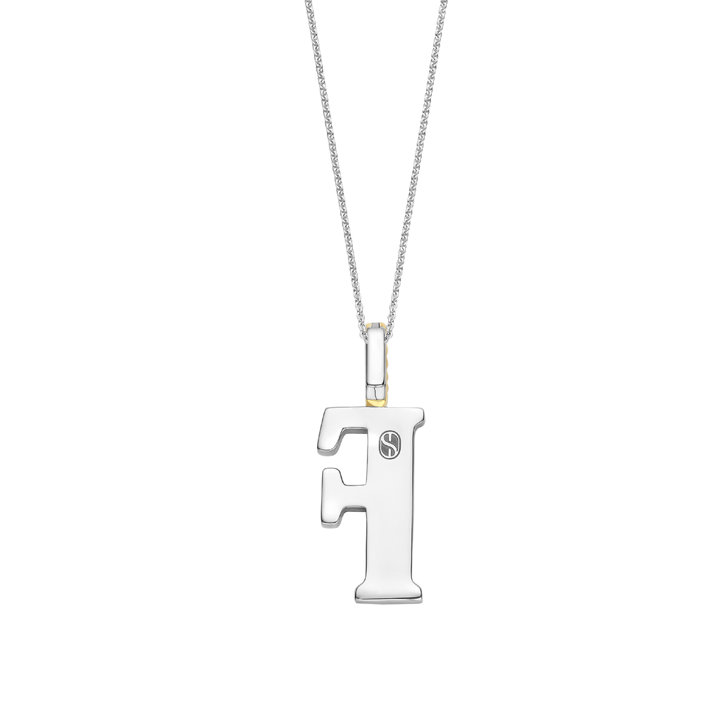 Ti Sento Milano Pendentif lettre F Lettres et chiffres 6840MW_F