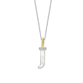 Ti Sento Milano Pendentif lettre J Lettres et chiffres 6840MW_J