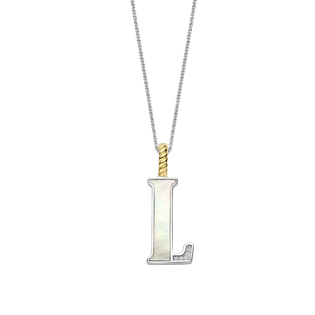Ti Sento Milano Pendentif lettre L Lettres et chiffres 6840MW_L