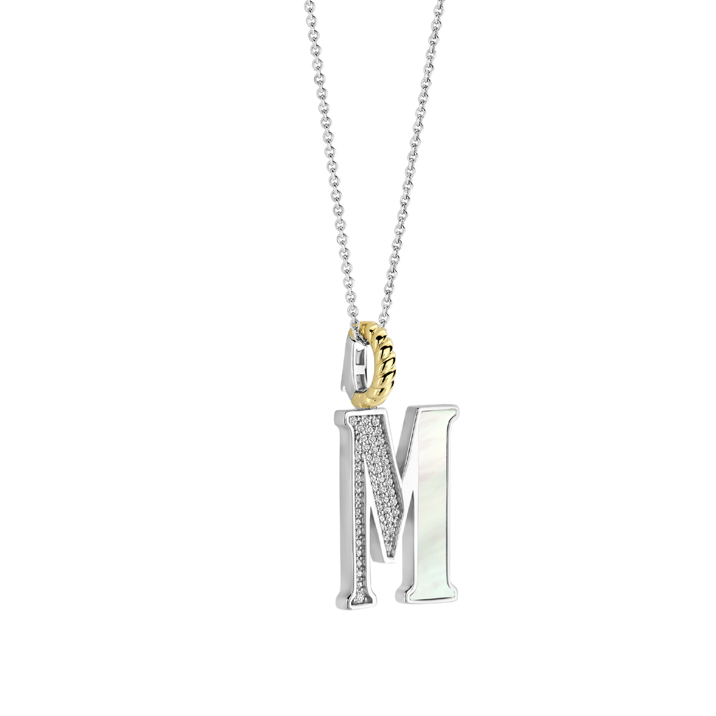 Ti Sento Milano Pendentif lettre M Lettres et chiffres 6840MW_M