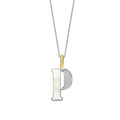 Ti Sento Milano Pendentif lettre P Lettres et chiffres 6840MW_P