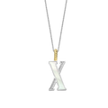 Ti Sento Milano Pendentif lettre X Lettres et chiffres 6840MW_X