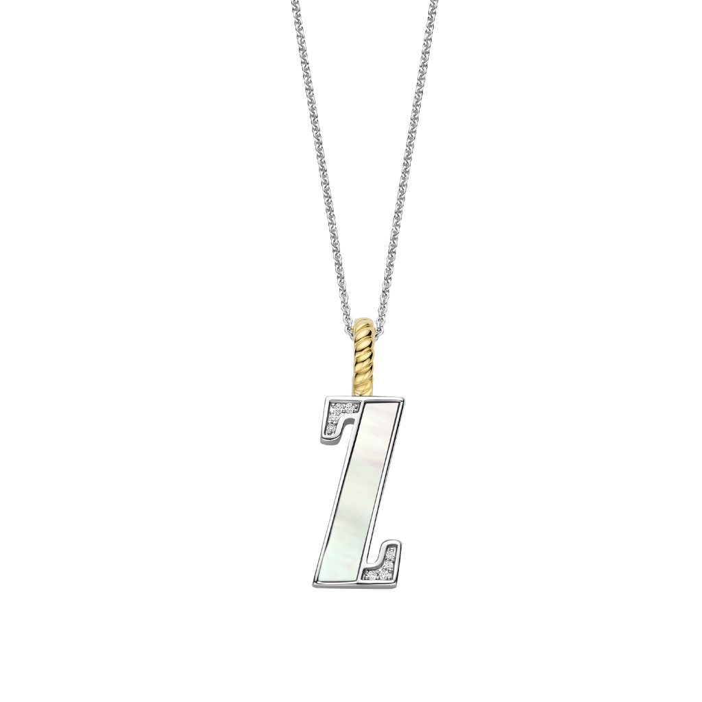 Ti Sento Milano Pendentif lettre Z Lettres et chiffres 6840MW_Z