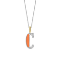 Ti Sento Milano Pendentif lettre C Lettres et chiffres 6840OR_C