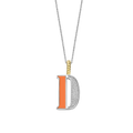 Ti Sento Milano Pendentif lettre D Lettres et chiffres 6840OR_D