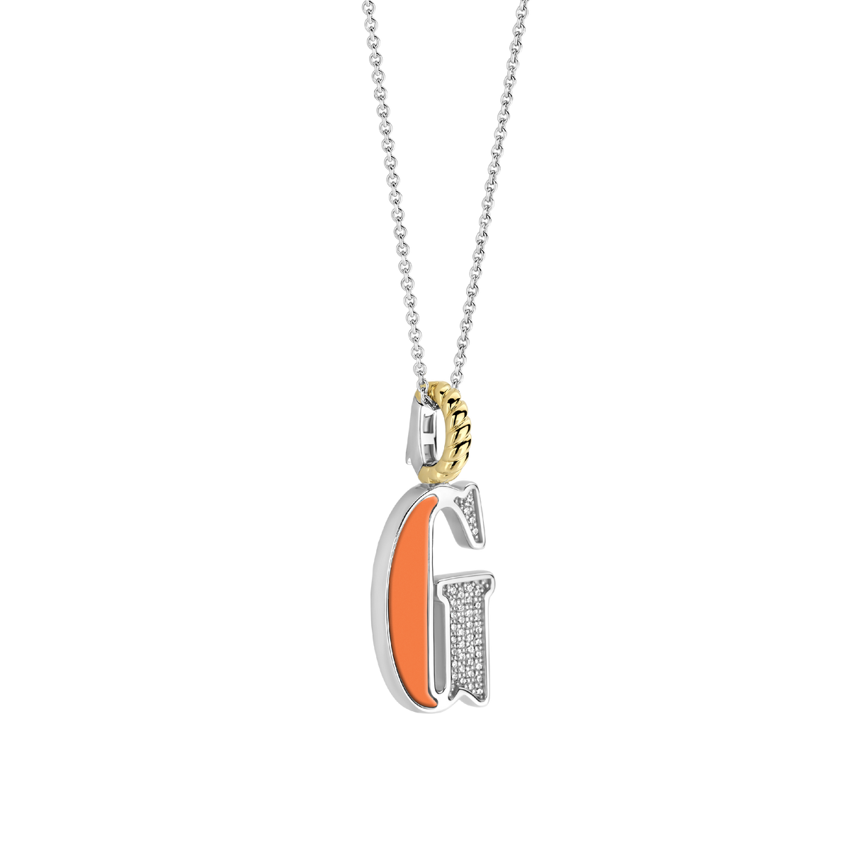 Ti Sento Milano Pendentif lettre G Lettres et chiffres 6840OR_G