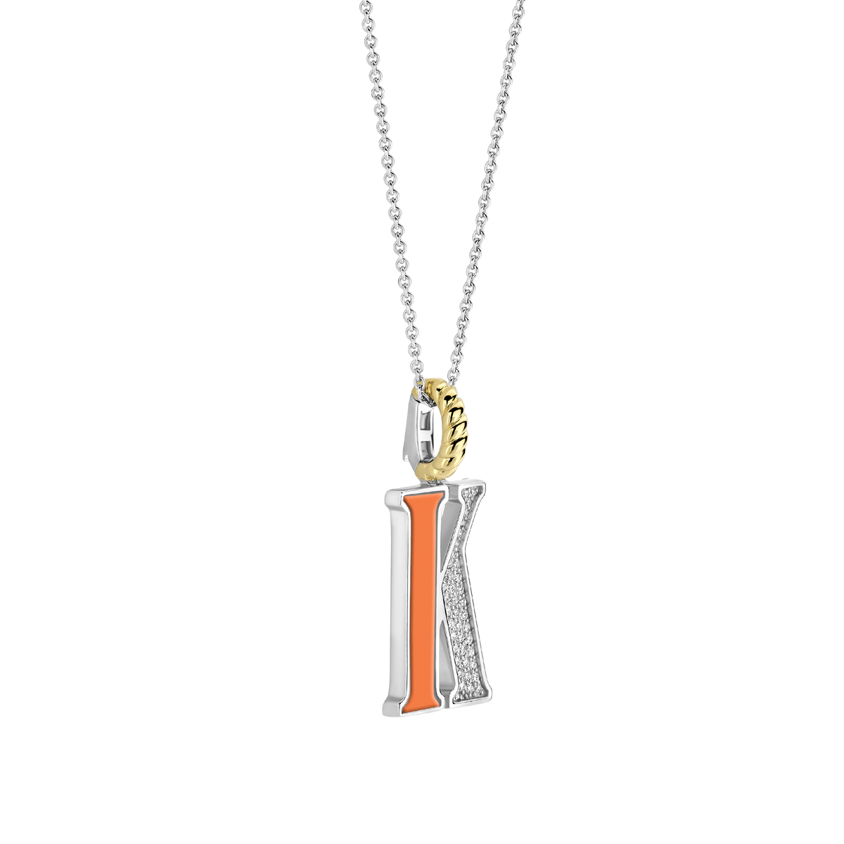 Ti Sento Milano Pendentif lettre K Lettres et chiffres 6840OR_K