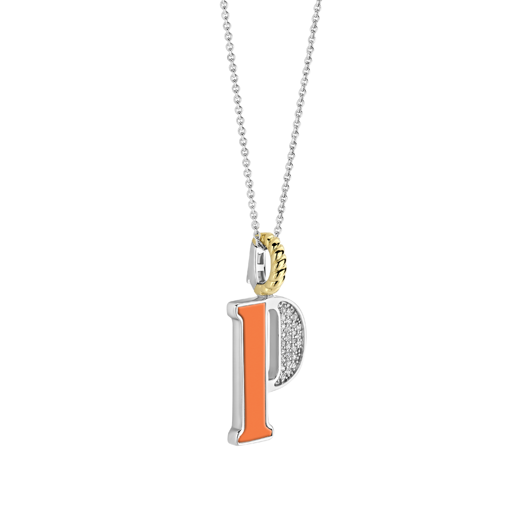 Ti Sento Milano Pendentif lettre P Lettres et chiffres 6840OR_P