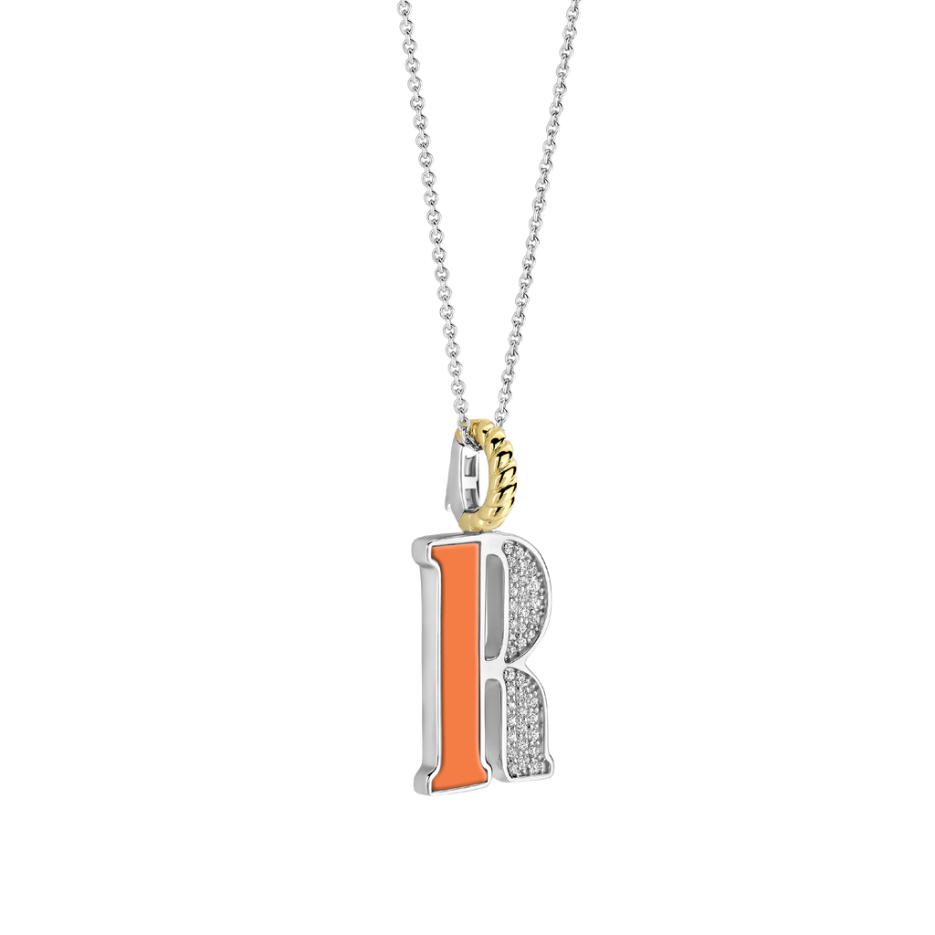 Ti Sento Milano Pendentif lettre R Lettres et chiffres 6840OR_R