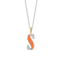 Ti Sento Milano Pendentif lettre S Lettres et chiffres 6840OR_S