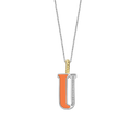 Ti Sento Milano Pendentif lettre U Lettres et chiffres 6840OR_U
