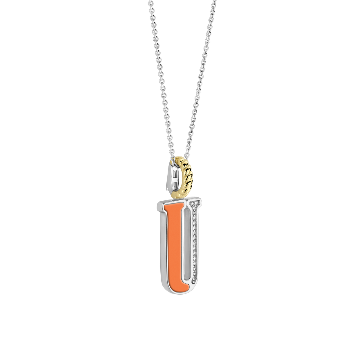 Ti Sento Milano Pendentif lettre U Lettres et chiffres 6840OR_U