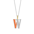 Ti Sento Milano Pendentif lettre W Lettres et chiffres 6840OR_W