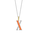 Ti Sento Milano Pendentif lettre X Lettres et chiffres 6840OR_X