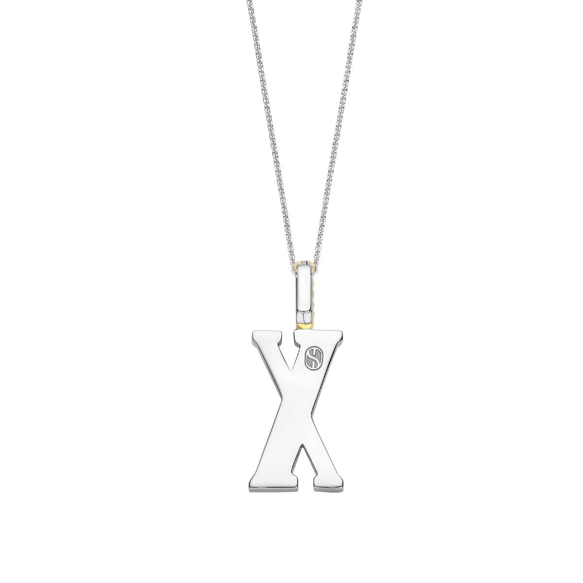 Ti Sento Milano Pendentif lettre X Lettres et chiffres 6840OR_X