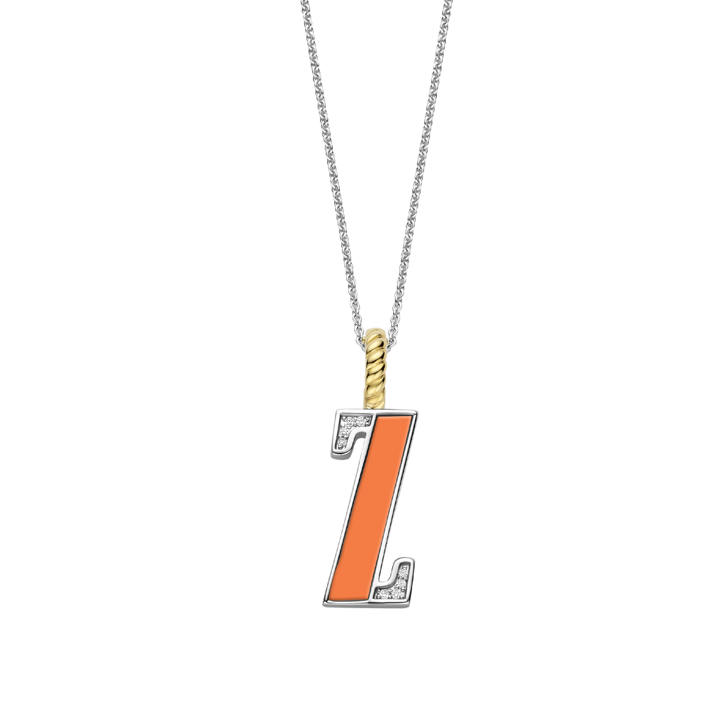 Ti Sento Milano Pendentif lettre Z Lettres et chiffres 6840OR_Z