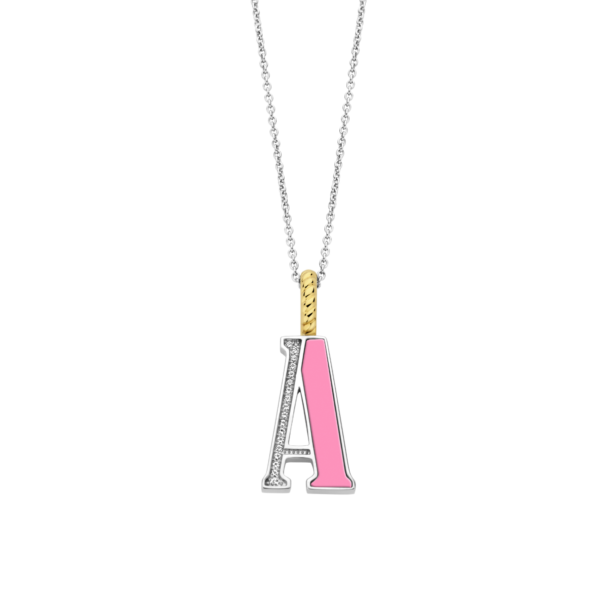 Ti Sento Milano Pendentif lettre A Lettres et chiffres 6840PI_A