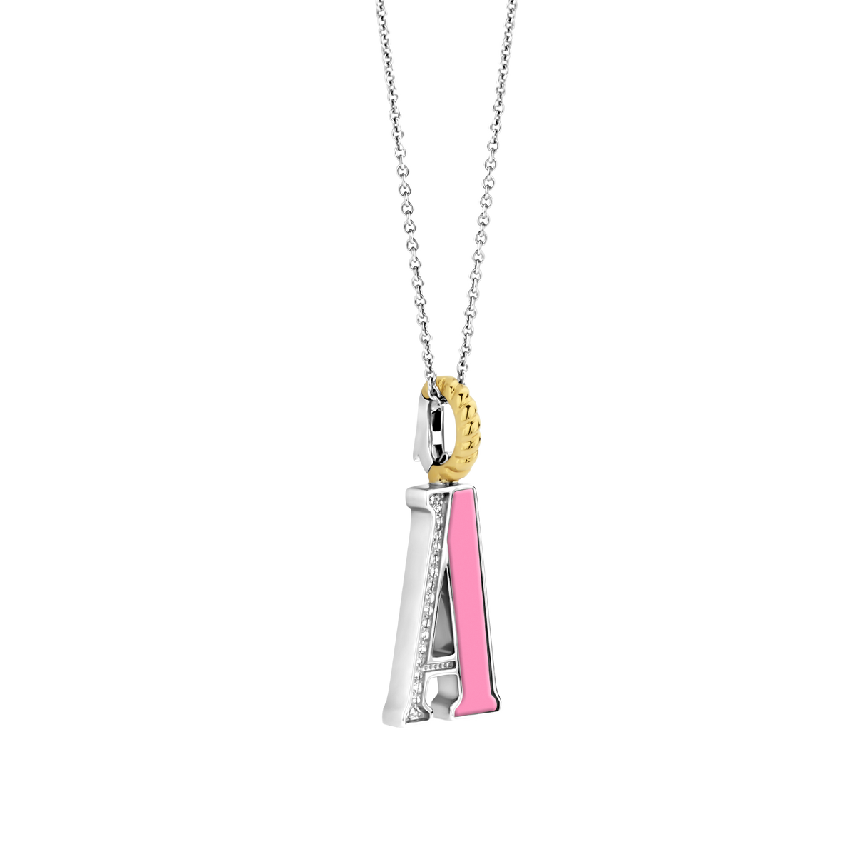Ti Sento Milano Pendentif lettre A Lettres et chiffres 6840PI_A