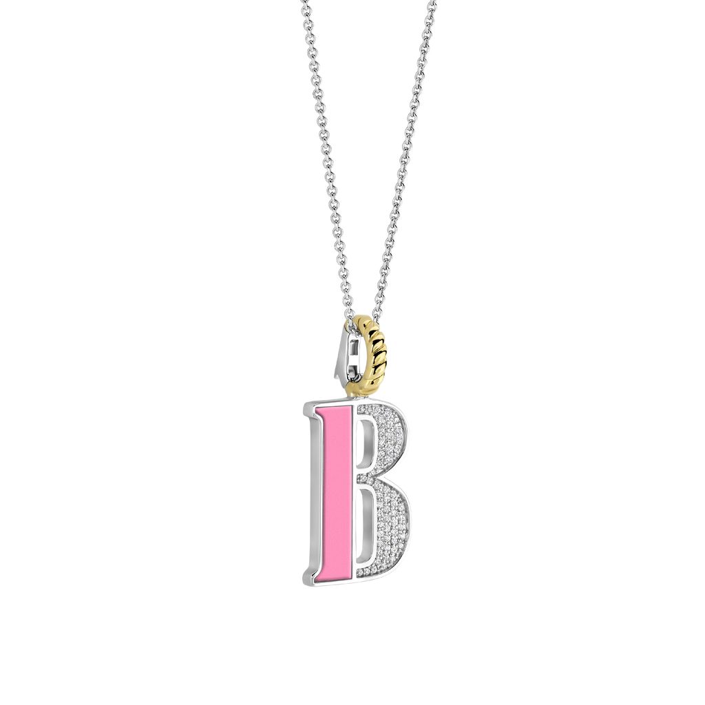 Ti Sento Milano Pendentif lettre B Lettres et chiffres 6840PI_B