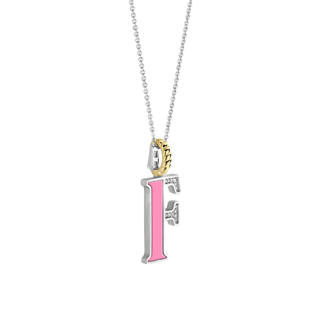 Ti Sento Milano Pendentif lettre F Lettres et chiffres 6840PI_F