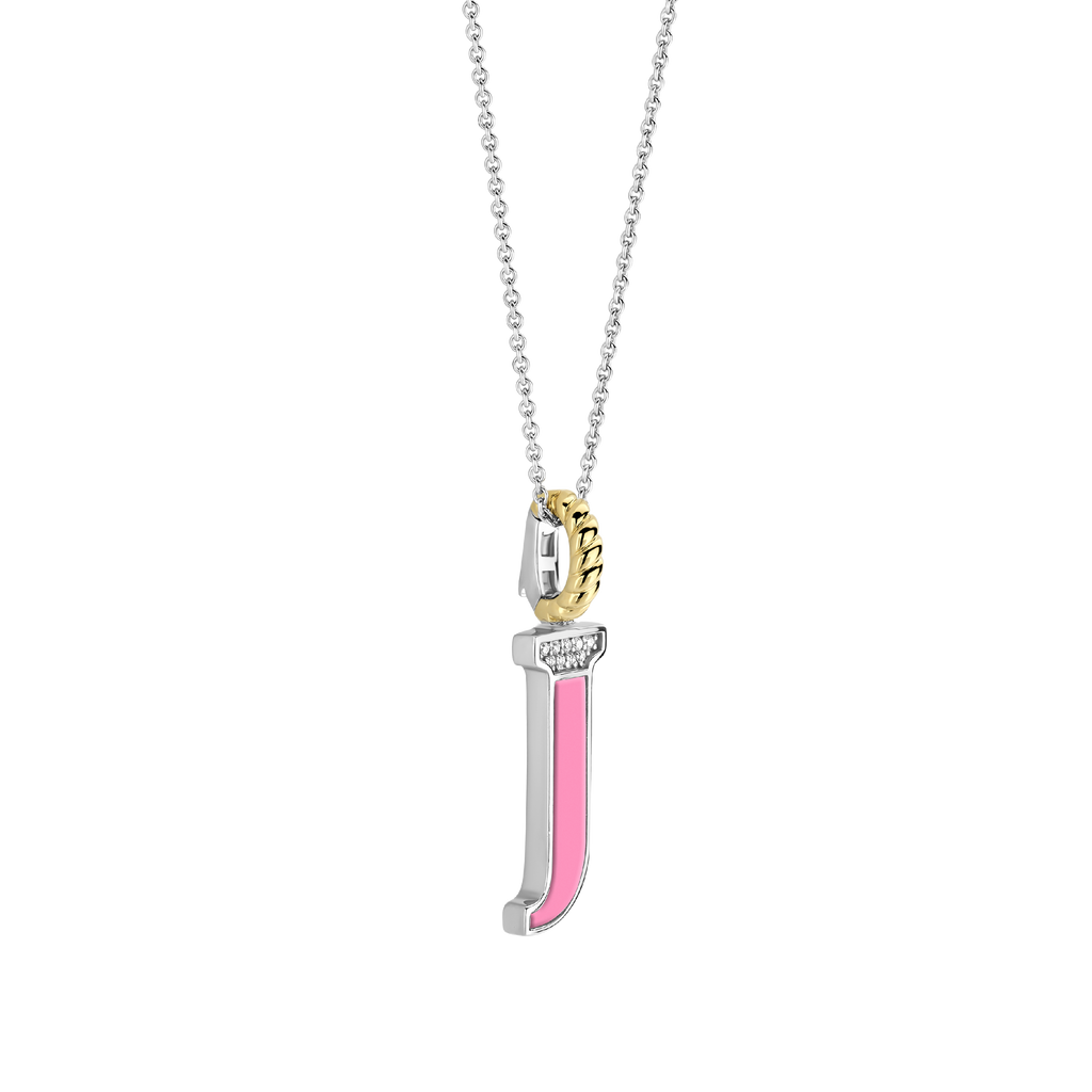 Ti Sento Milano Pendentif lettre J Lettres et chiffres 6840PI_J